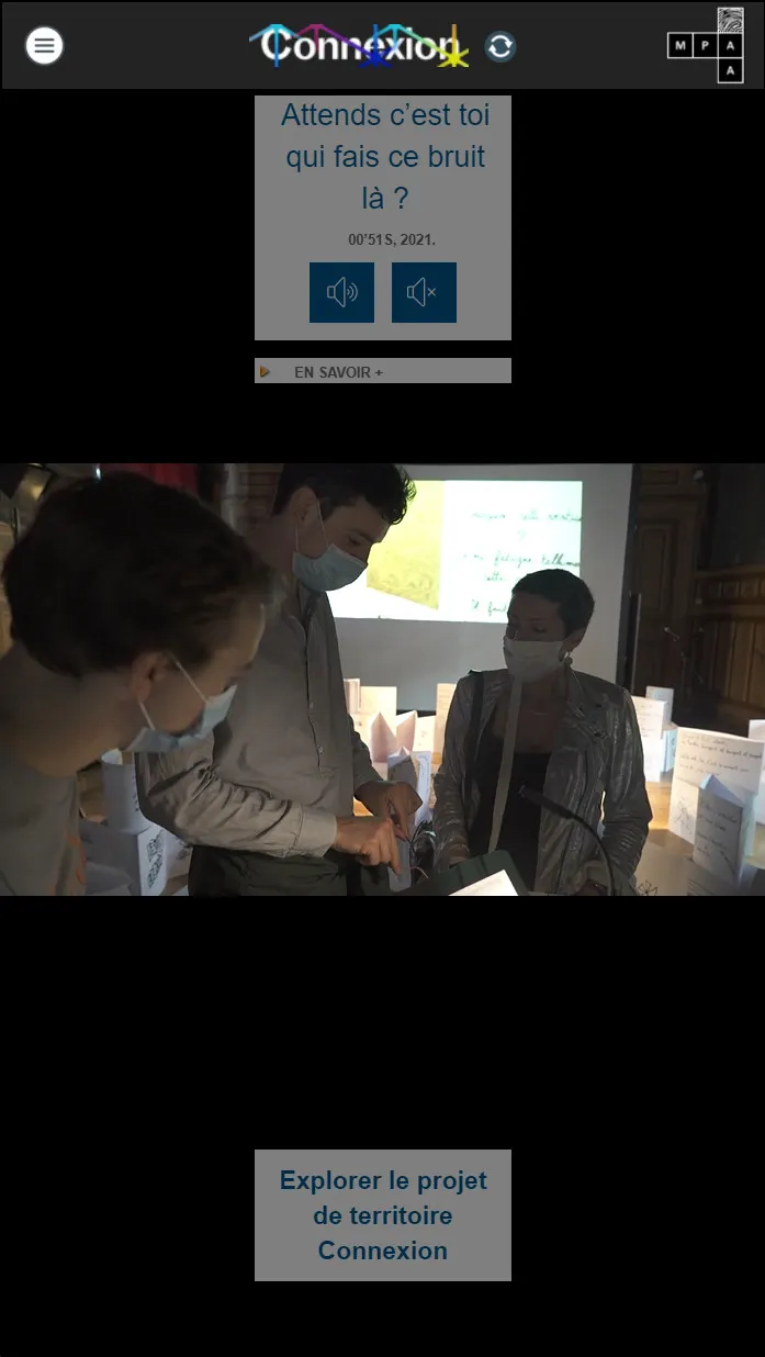 Plateforme vidéo « Connexion » pour la MPAA - 20 © Benoît Labourdette 2021.
