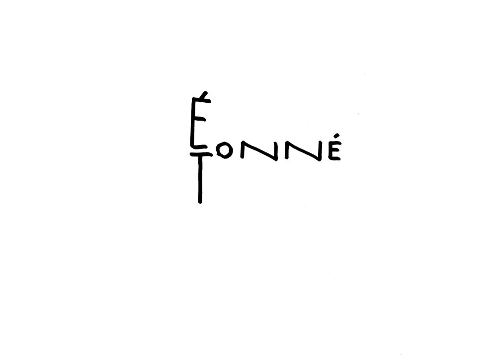 Calligraphies #4 - 20 © Benoît Labourdette 2018.