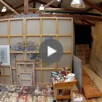 Richard Texier au travail
