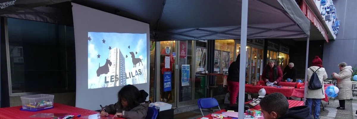 Ville des Lilas : récit photographique collaboratif d'un événement