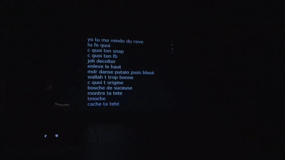 « Bonjour ma belle », spectacle transmédia - 1 © Benoît Labourdette 2016.