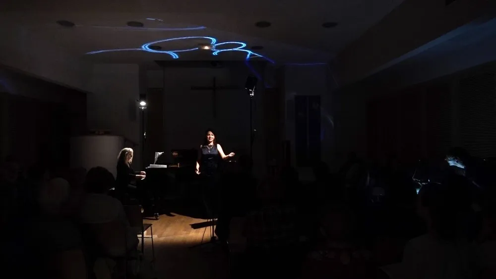Récital voix-piano-vidéo « Chants et danses de la mort » - 4 © Benoît Labourdette 2018.