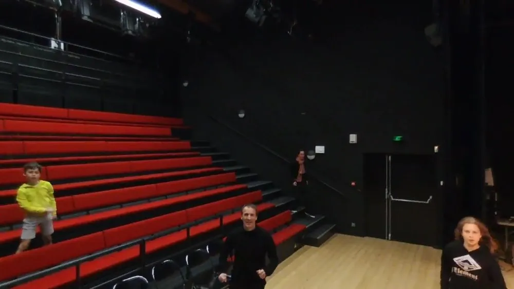 Festival « Le joli mai » : Atelier de réalisation de films avec drone - © Benoît Labourdette 2019.