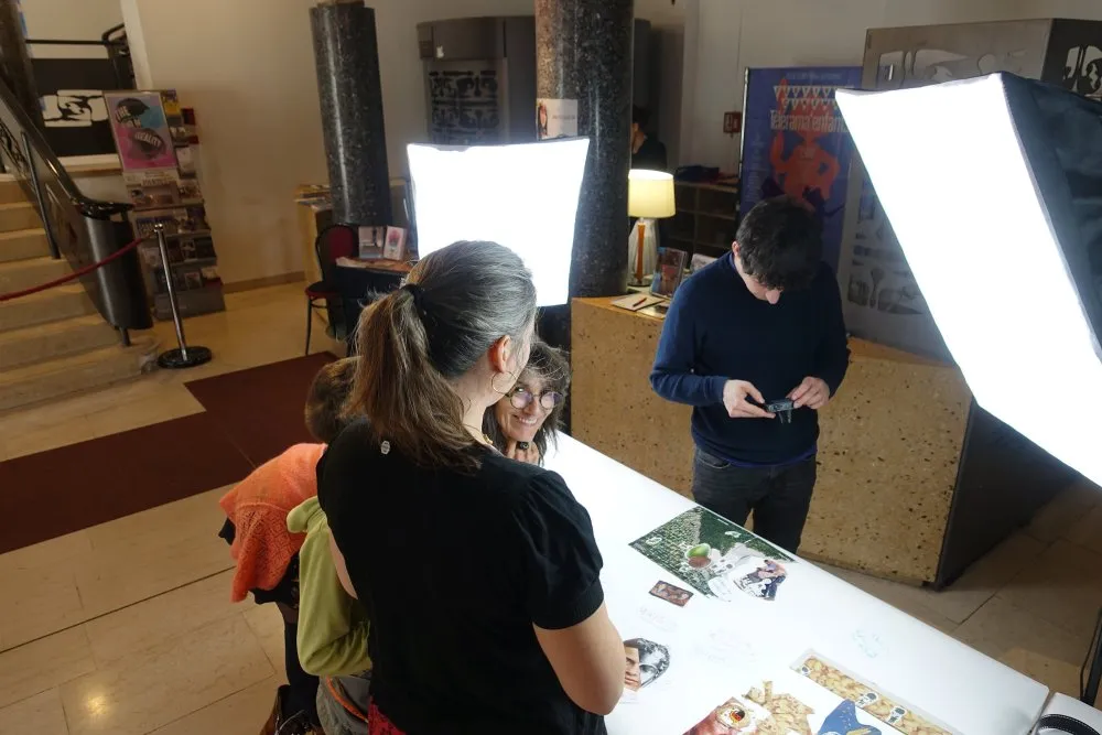 Ville des Lilas : journée films papier découpé - 16 © Benoît Labourdette 2019.