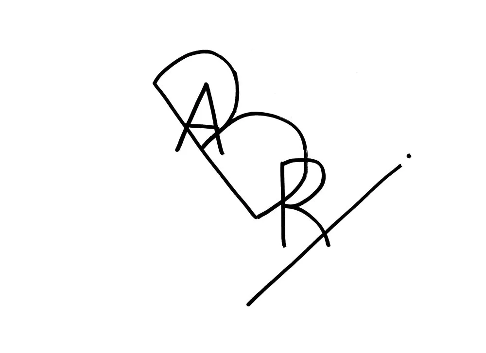 Calligraphies #5 - 6 © Benoît Labourdette 2018.