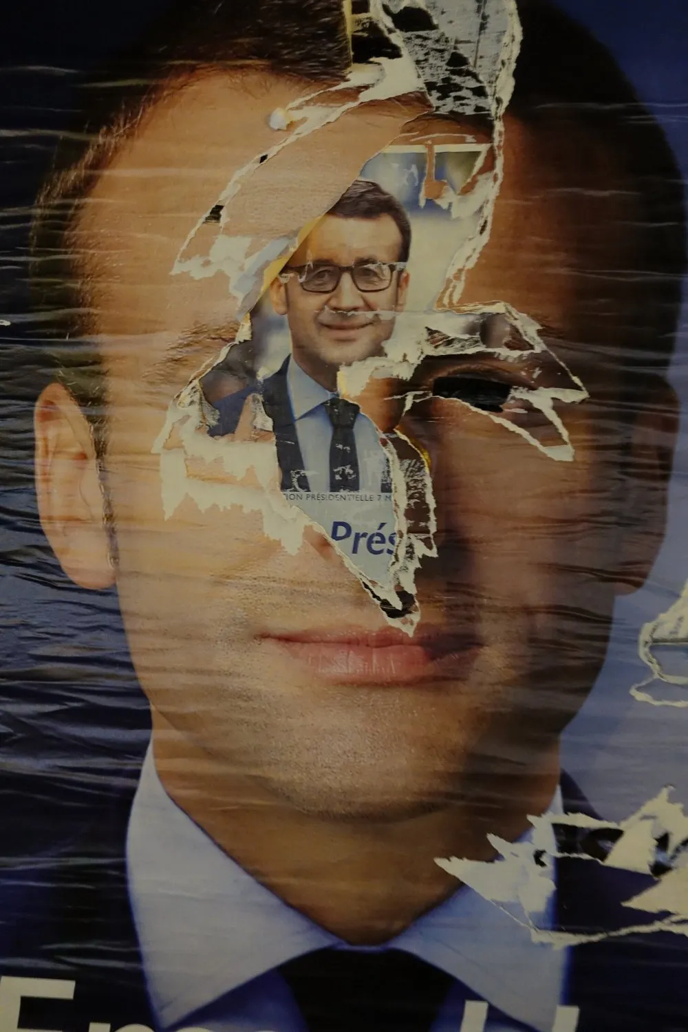 Visages de papier #1 - 1 © Benoît Labourdette 2017.
