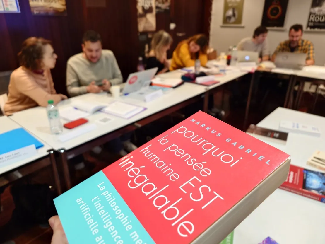 L'éducation aux médias et à l'IA par la créativité. © Benoît Labourdette.