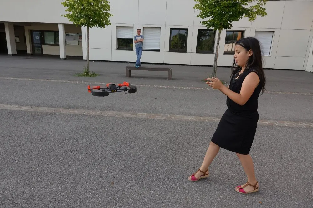 Ville de Mitry-Mory : atelier drone au collège Paul Langevin - 22 © Benoît Labourdette 2017.