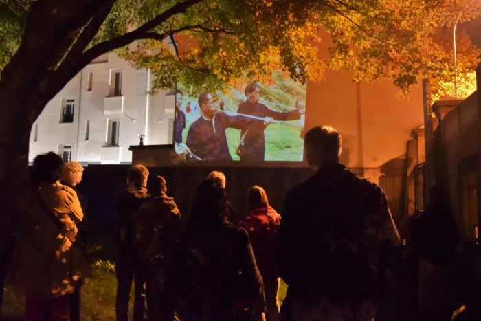 Aubervilliers and La Courneuve : Films are on the walls ! - 26 © Benoît Labourdette 2015.