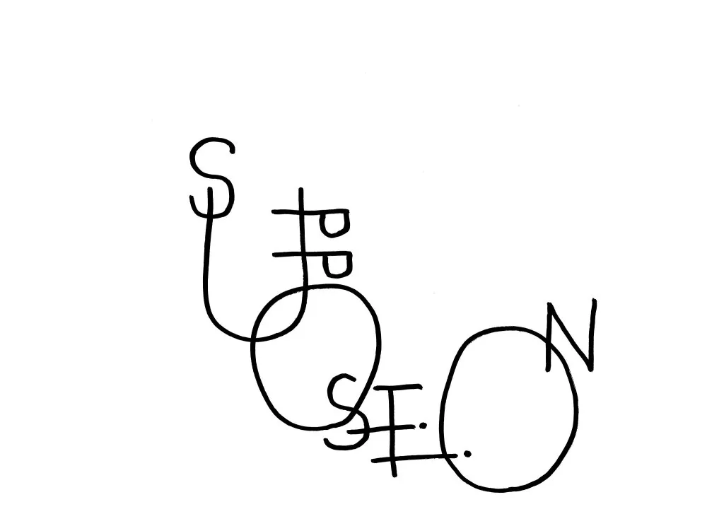 Calligraphies #5 - 28 © Benoît Labourdette 2018.